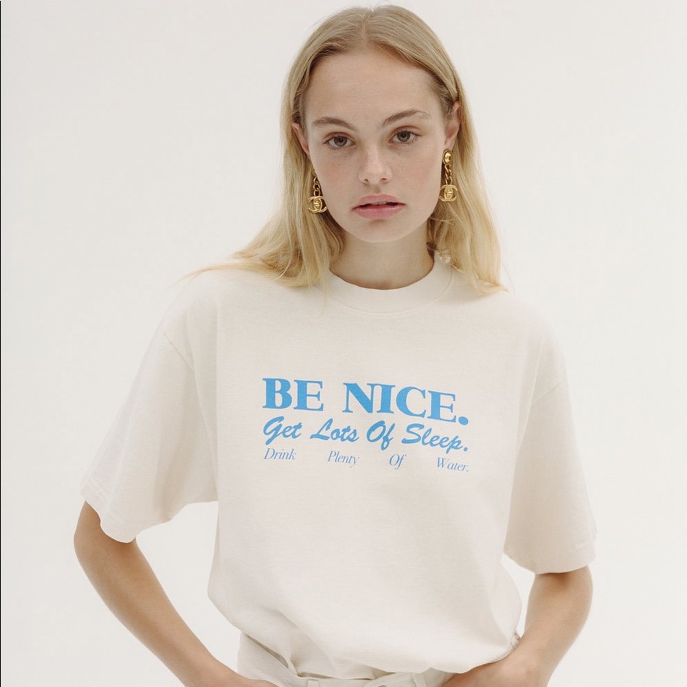 Sporty & Rich Be Nice T Shirt